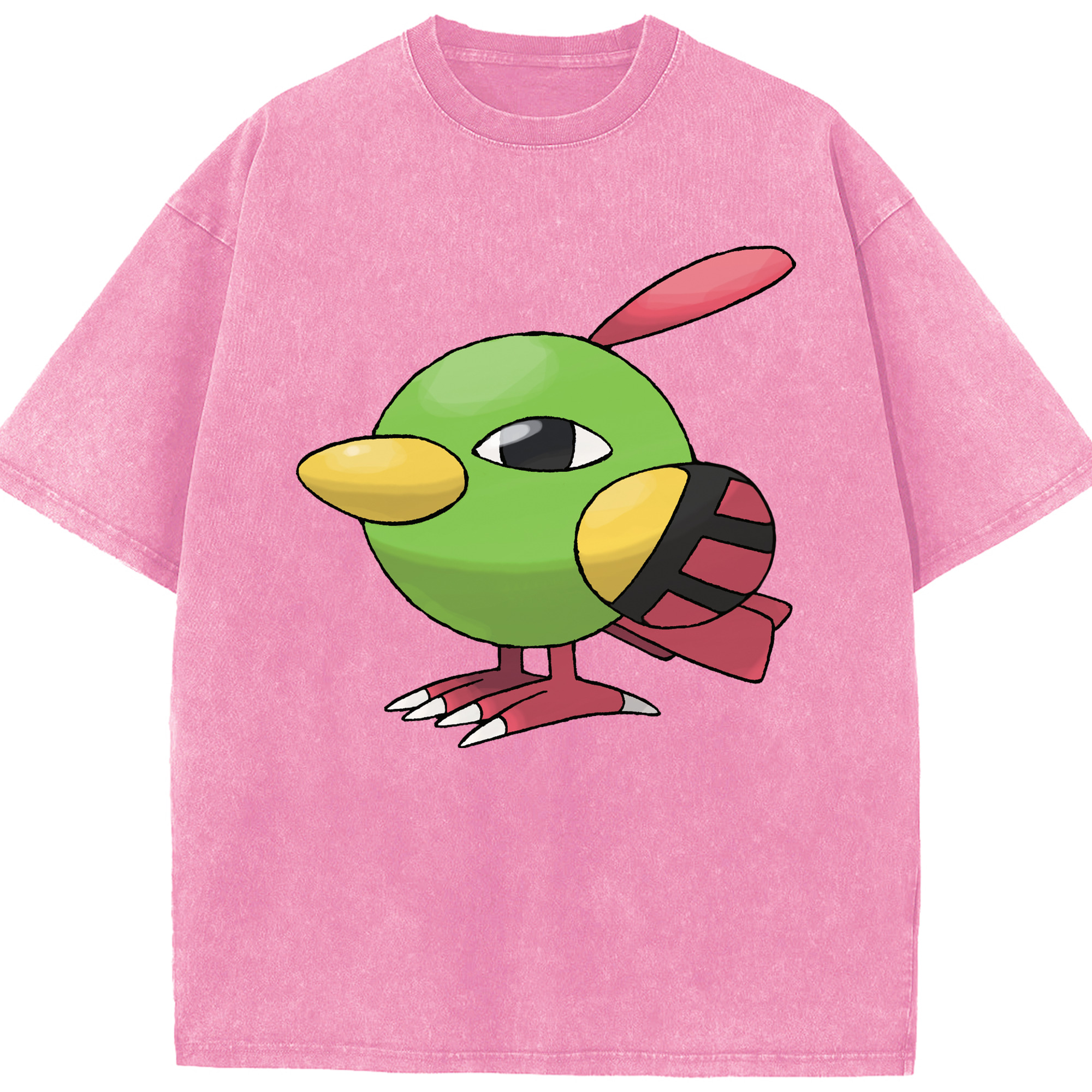 （画像用） ポケットモンスター Pokémon 綿100% ヴィンテージ風 半袖Tシャツ（フロントプリント）